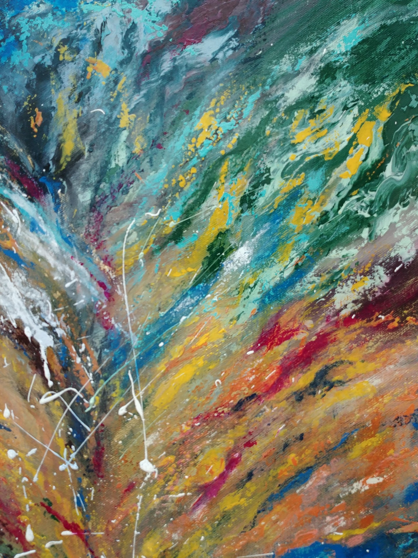 Ignite - Original Mixed Media Painting