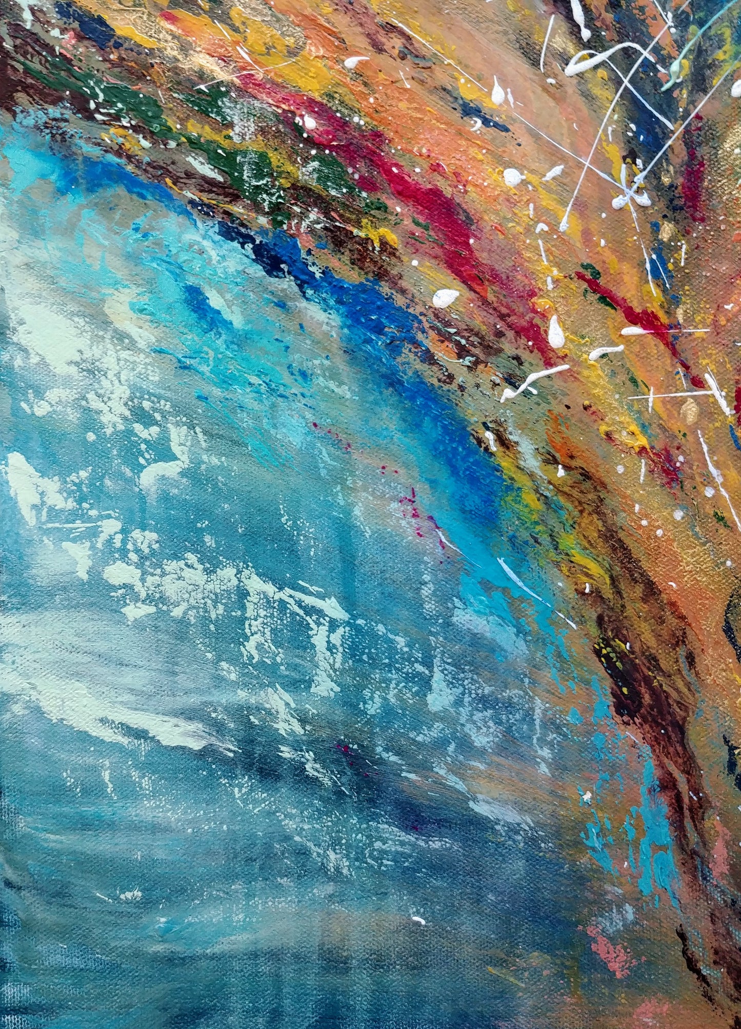 Ignite - Original Mixed Media Painting