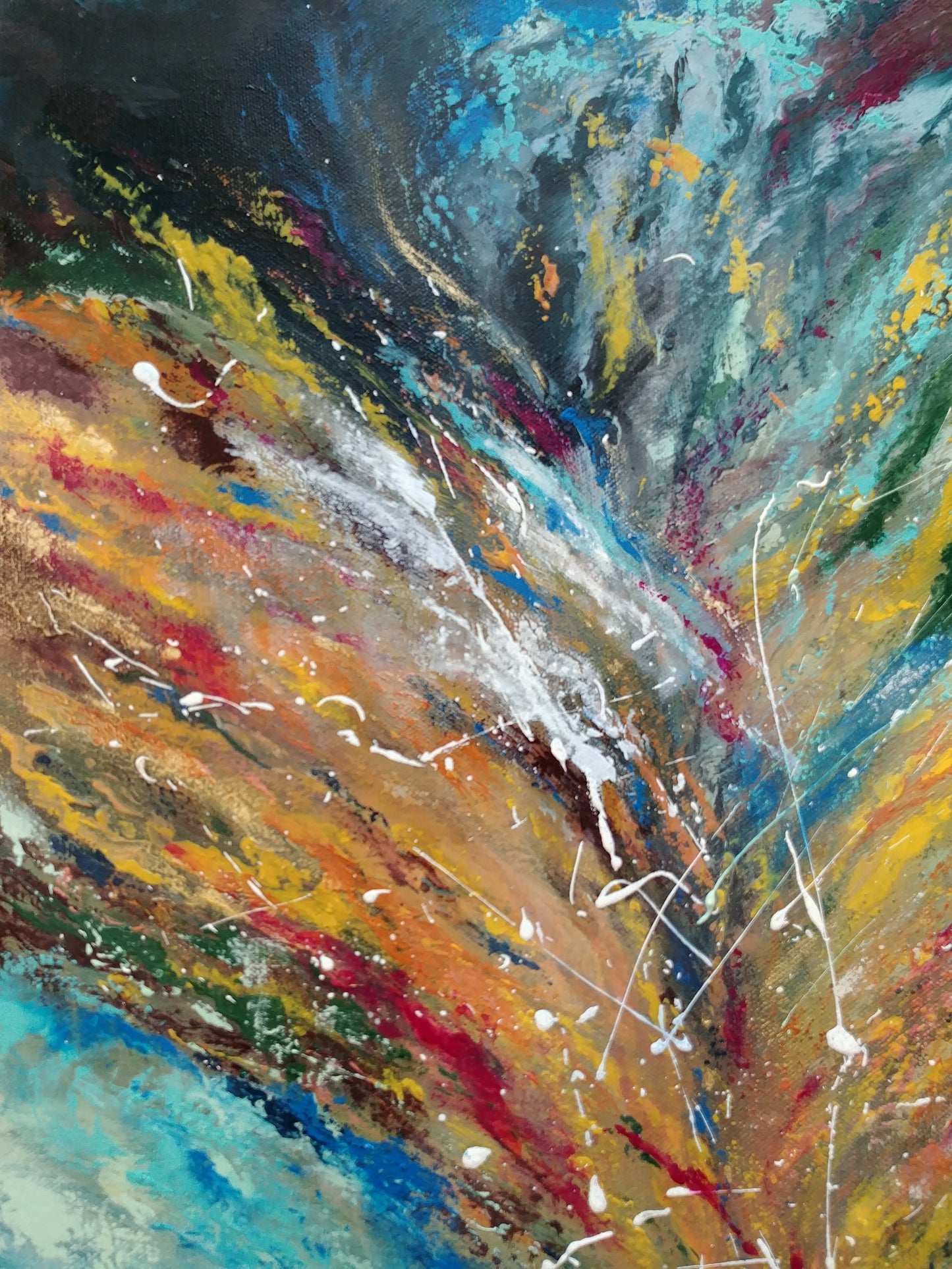 Ignite - Original Mixed Media Painting