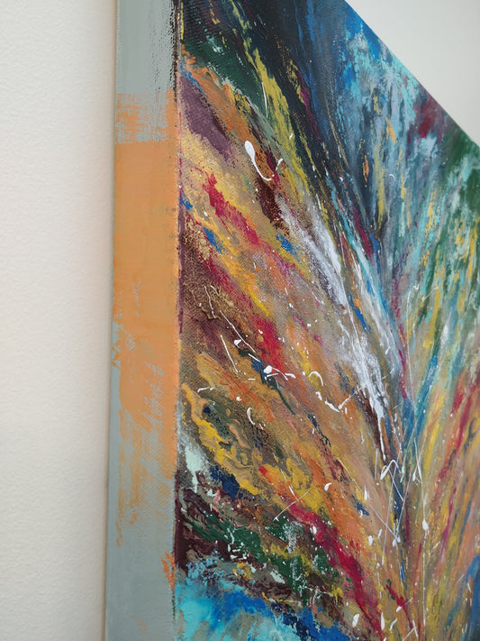 Ignite - Original Mixed Media Painting