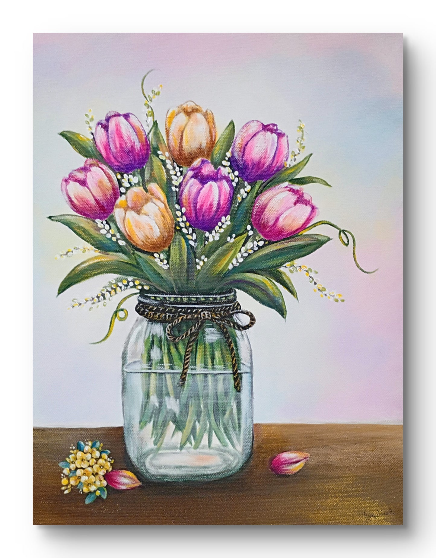 Tulip Time - Licensed Painting